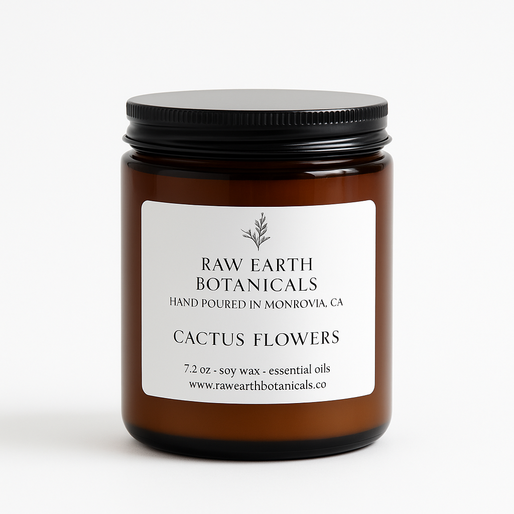Cactus Flowers Soy Candle