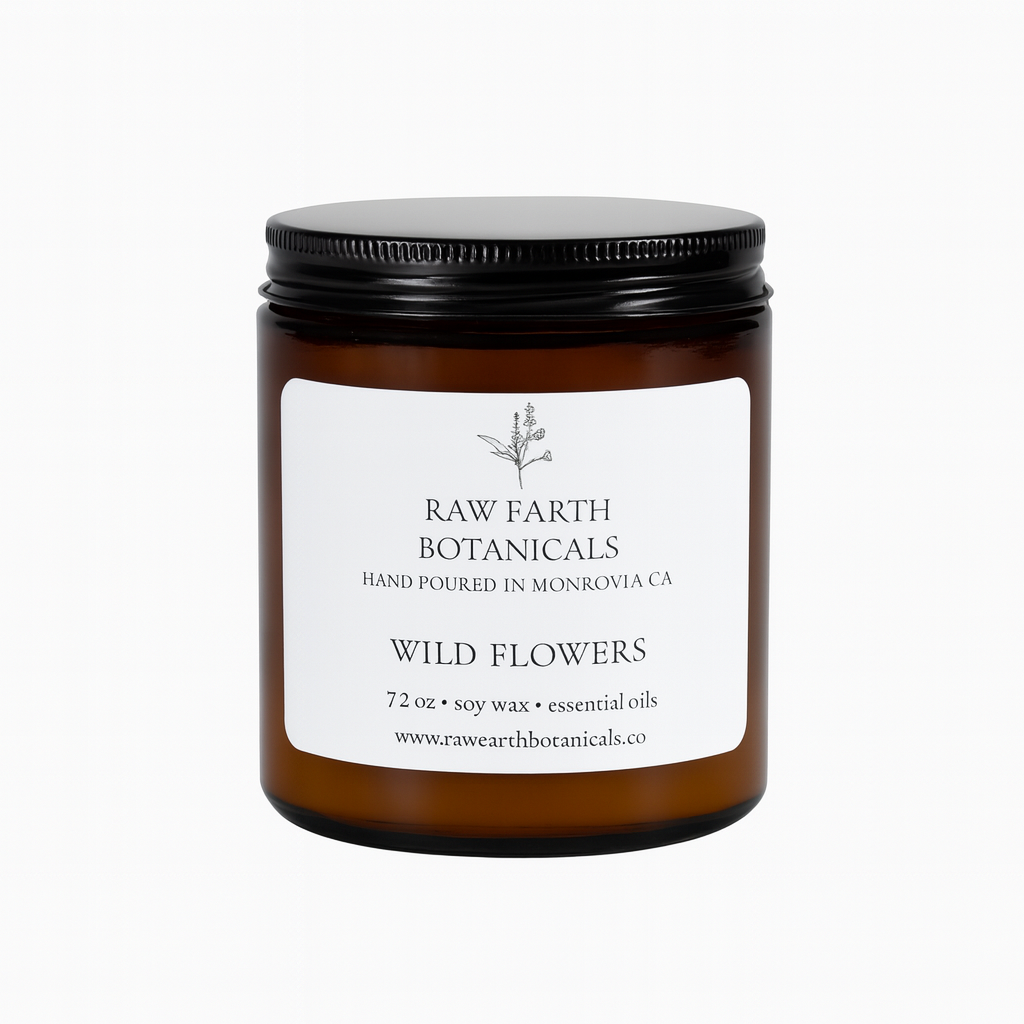 Wild Flowers Soy Candle